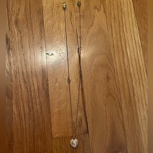EUC Juicy Couture Heart Necklace